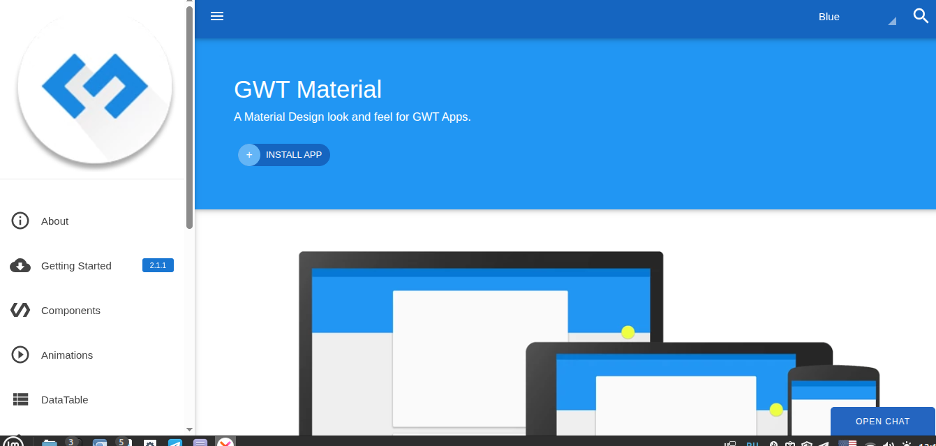 GWT Material Demo